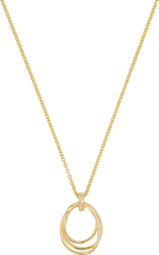 Collier s.Oliver 2037823 pendentif torsadé pour idée cadeau femme originale