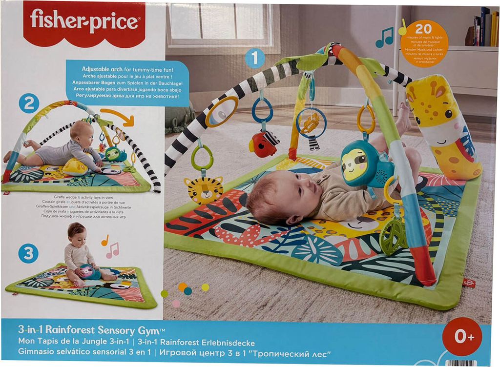 Mattel HJW08 Tapis de jeu Fisher-Price Rainforest Image du produit 