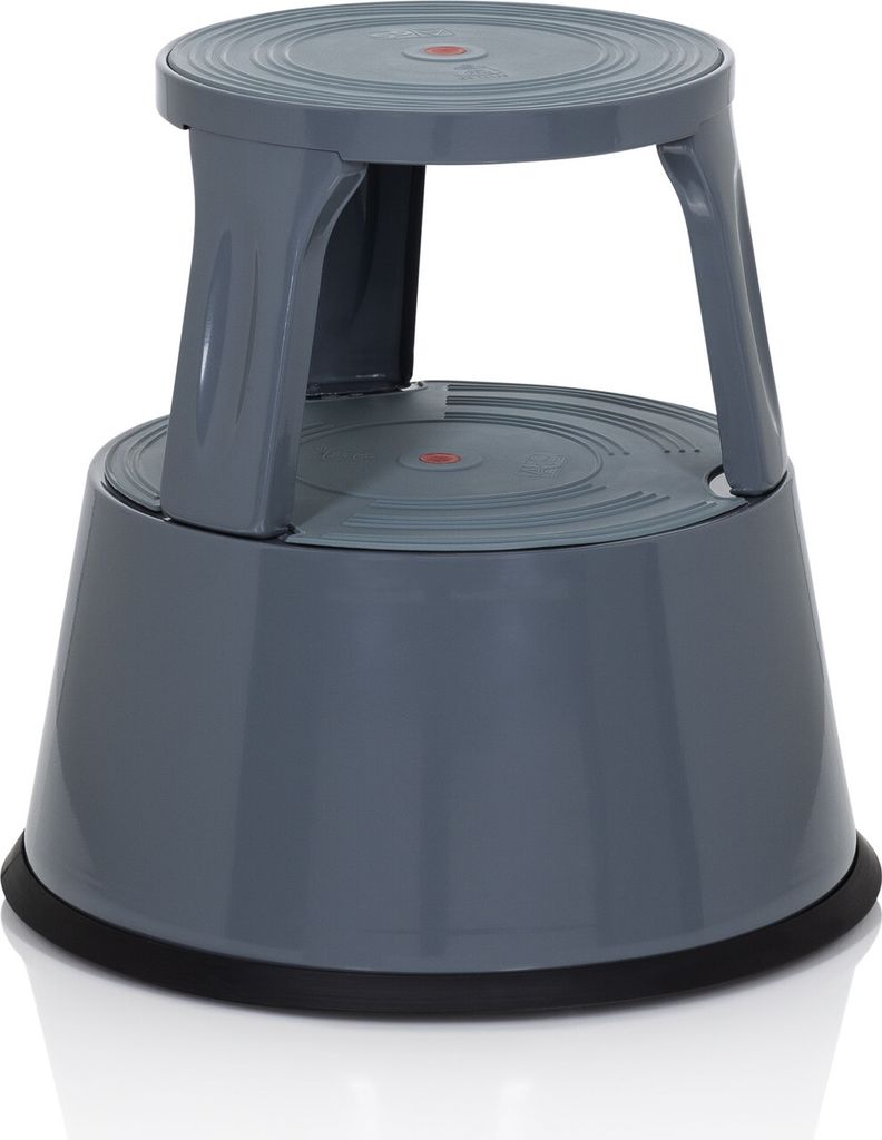 hjh OFFICE Tritthocker TIO-M II Metall, Kunststoff Tritt Produktbild 