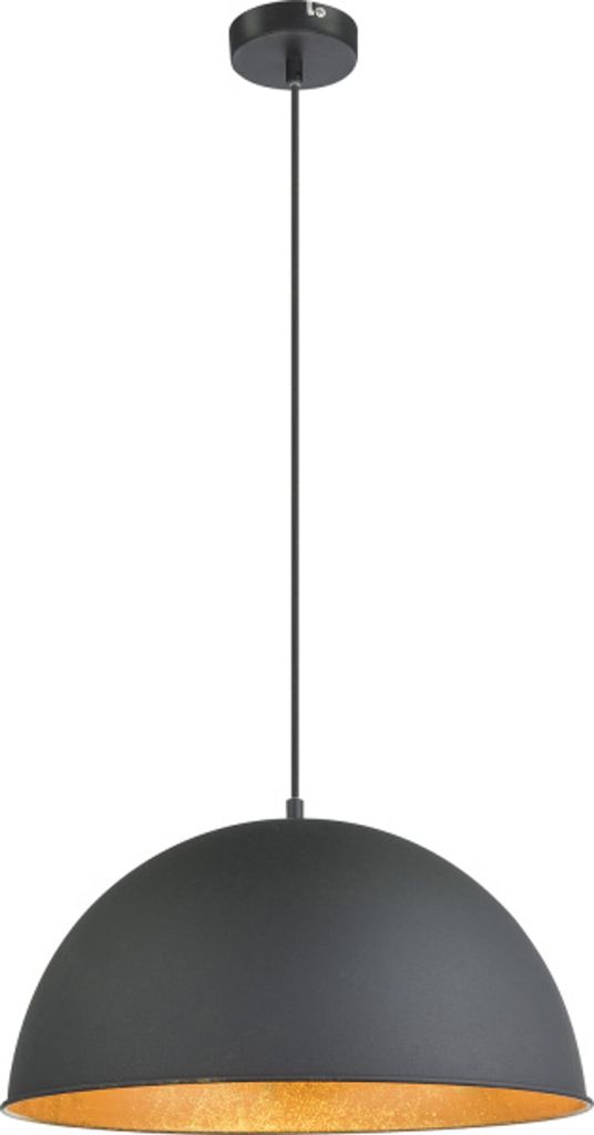 Globo Lighting|Hängeleuchte Metall schwarz, 1x E27 Produktbild 