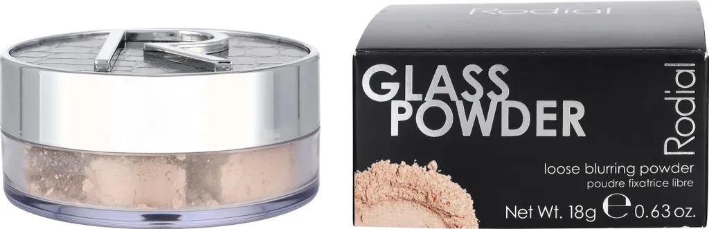 Fixer le maquillage avec Rodial Poudre de Verre Libre Fixante 15g