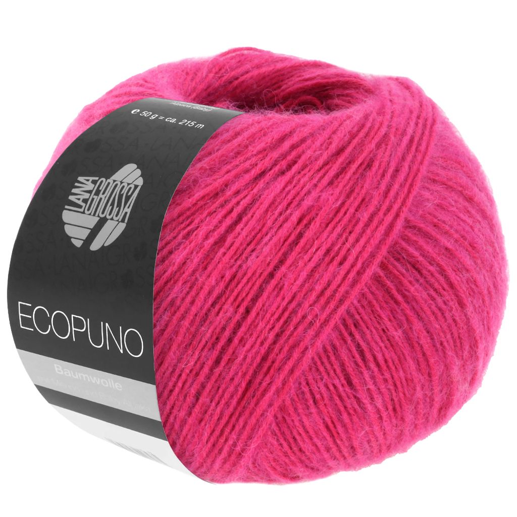 Lana Grossa Ecopuno 071 Pink 50g Produktbild 