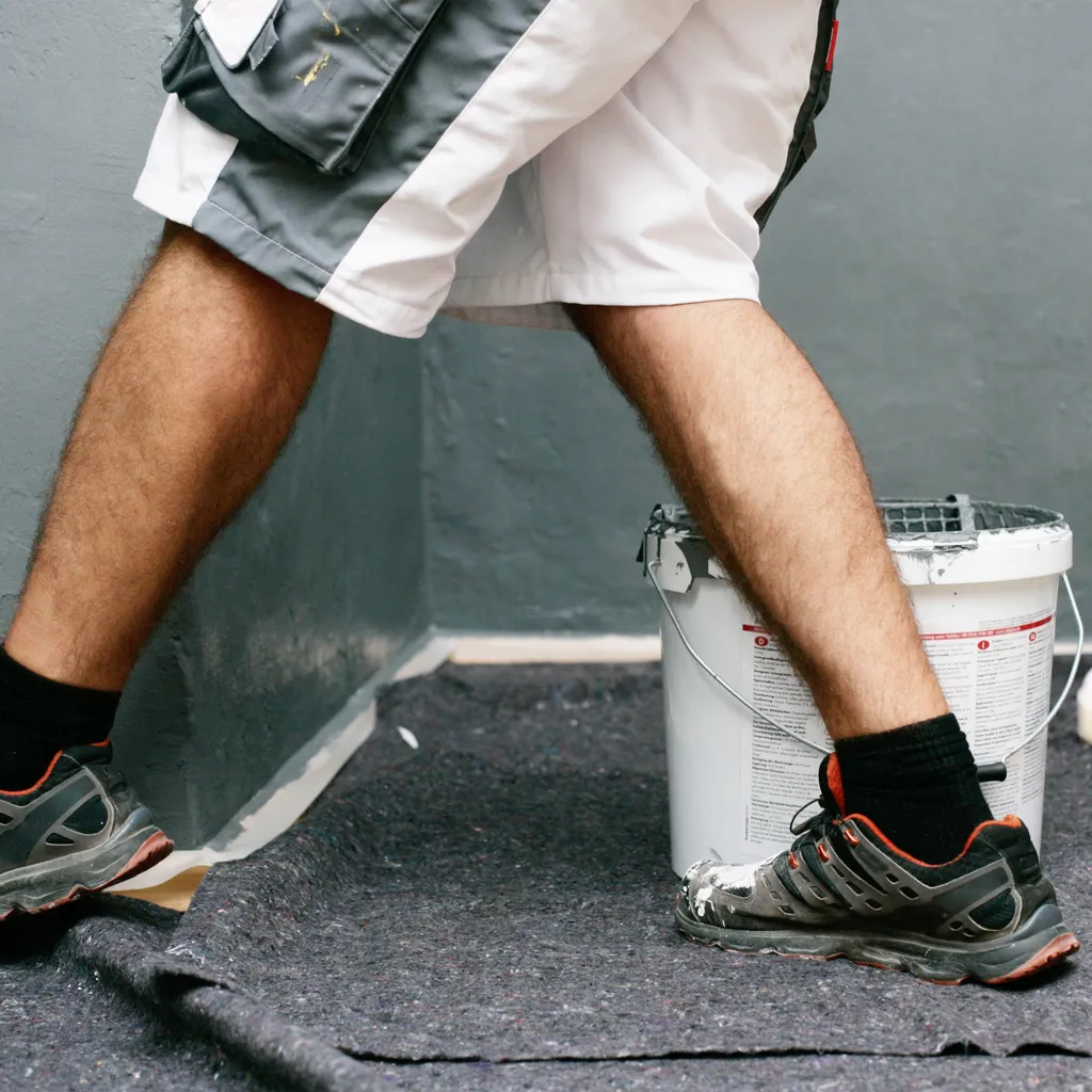 Telo per Imbianchino Antiscivolo 1x25 m | Proteggi Casa Durante i Lavori
