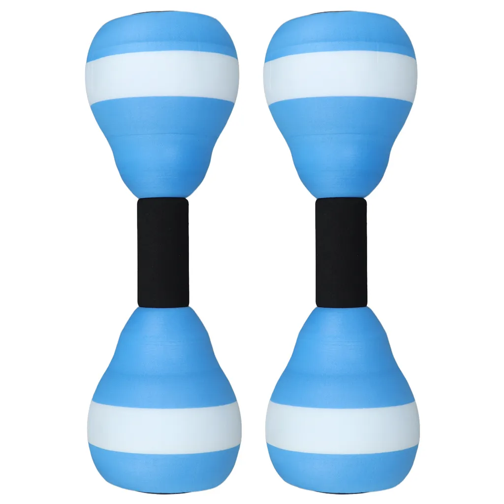 Accessoire de fitness aquatique enfant : haltères d'eau EVA souples