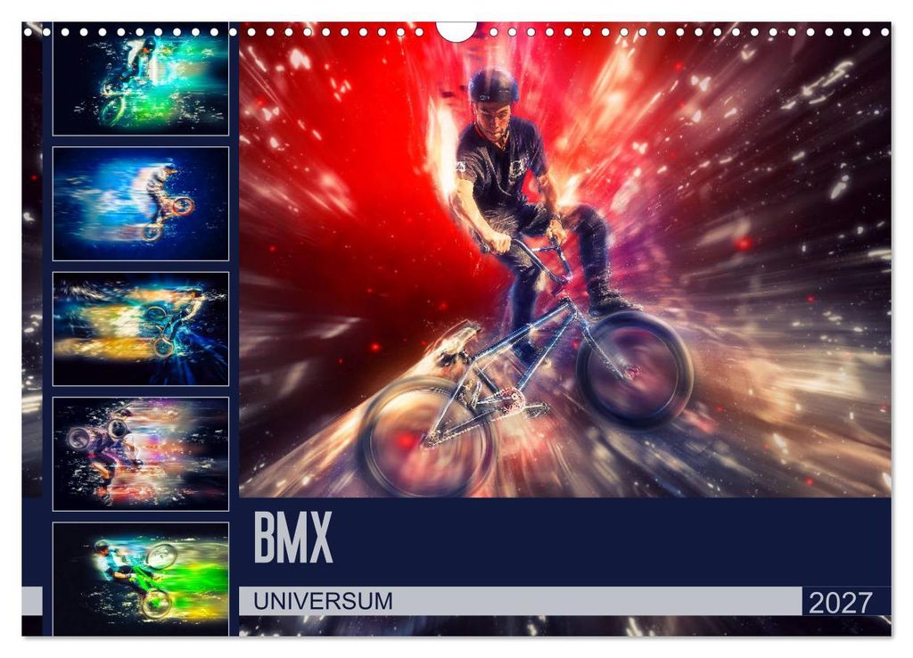 BMX Universum (Wandkalender 2027 DIN A3 quer), CALVENDO Monatskalender