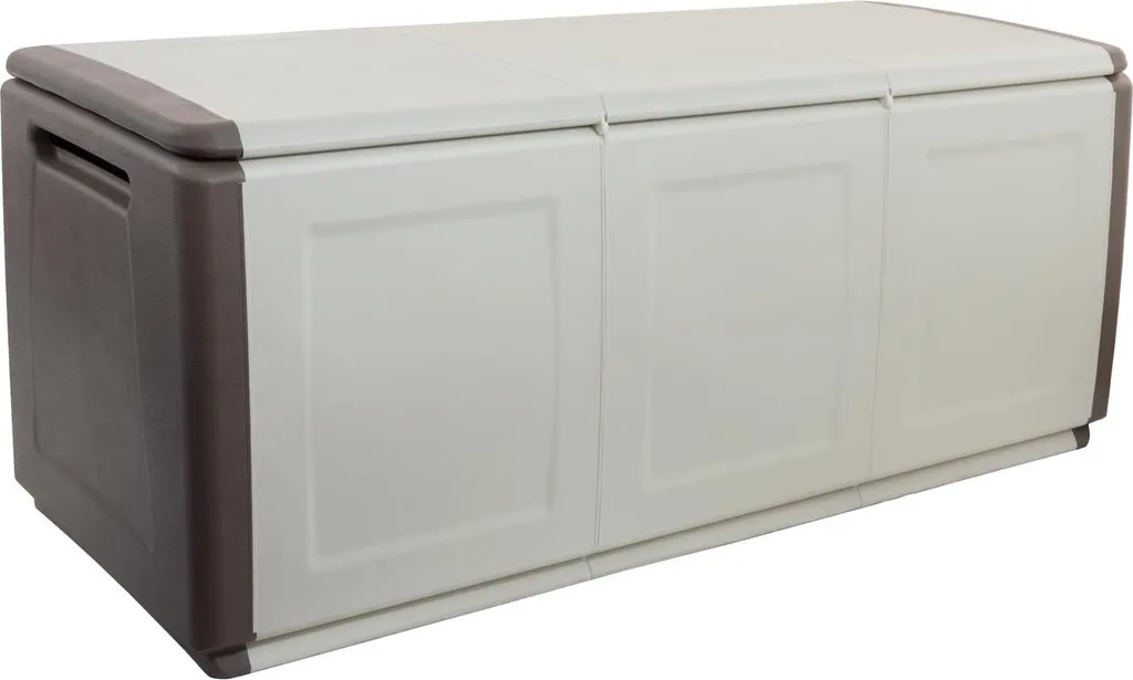 Boîte de rangement jardin pour coussins et jouets 330L grand volume