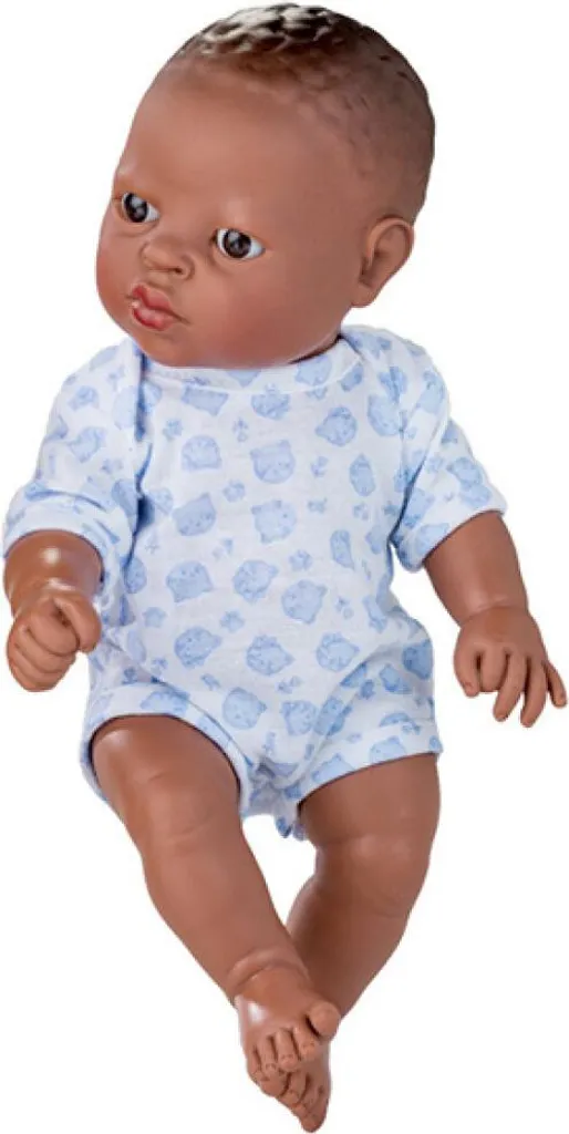Jouet Poupée 30 cm Idéal pour Apprendre à s'occuper d'un Bébé Bleu Blanc