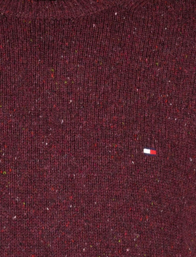 Tommy Hilfiger gestrickter Pullover bordeauxrot