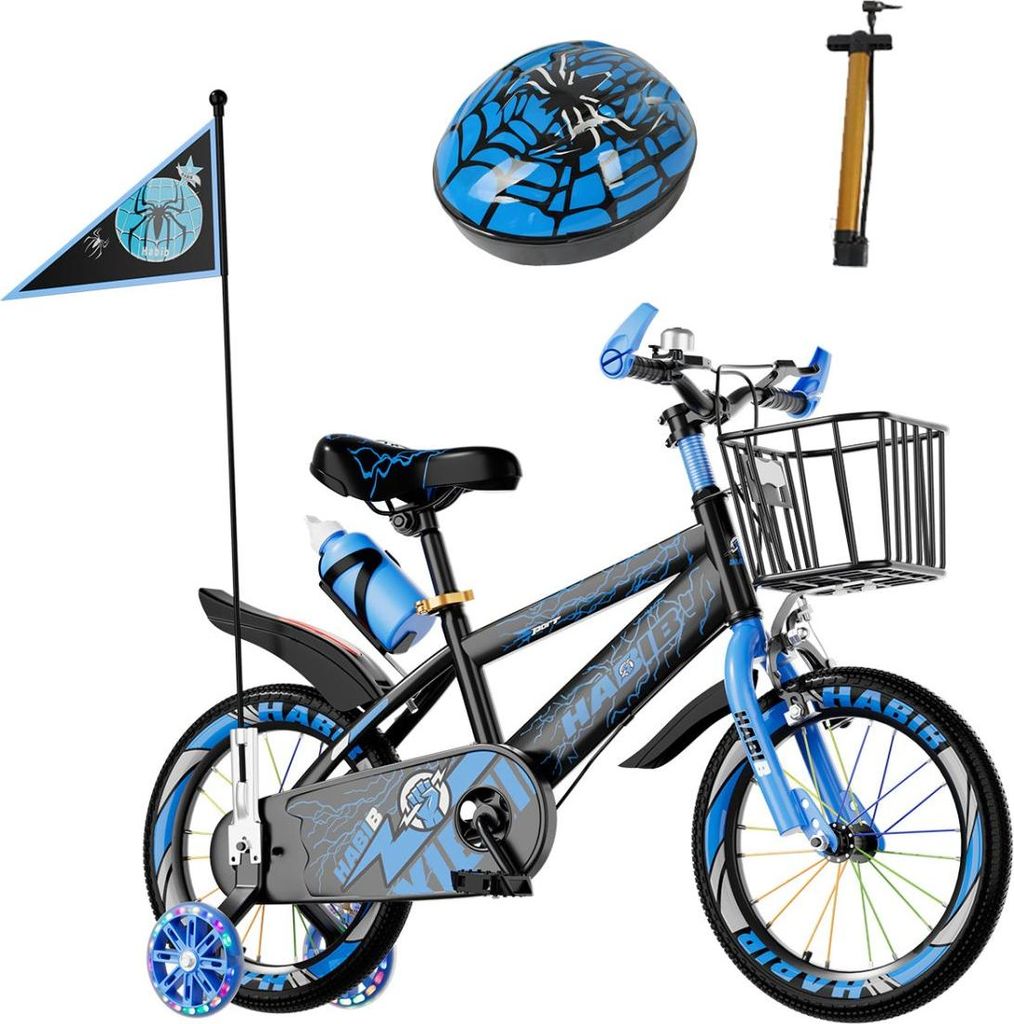Habib Kinderfahrrad 12" 14" 16" | Komplett-Set mit GRATIS Produktbild 