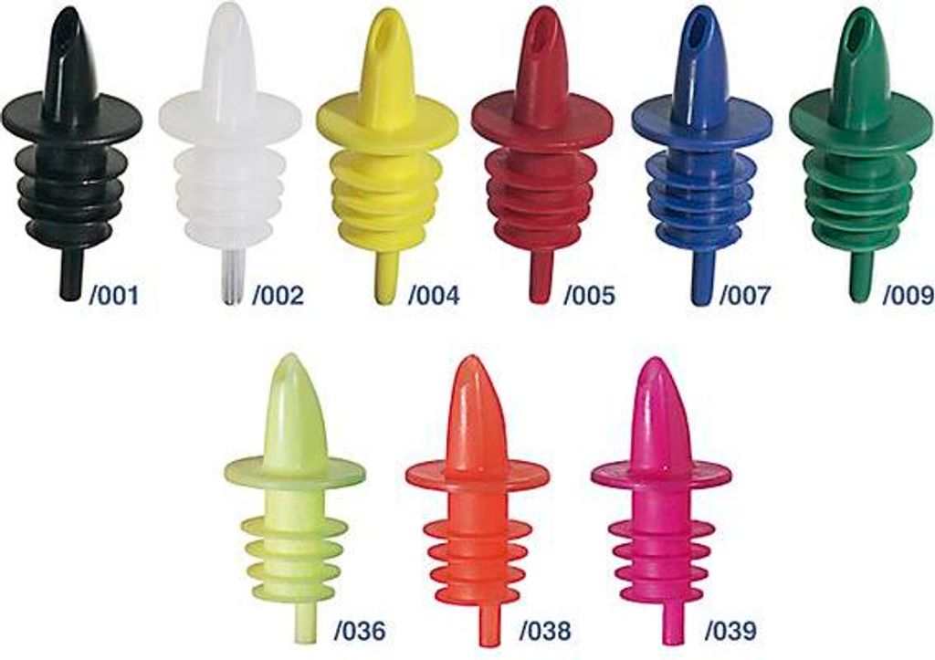 Flaschenausgießer schwarz Produktbild 