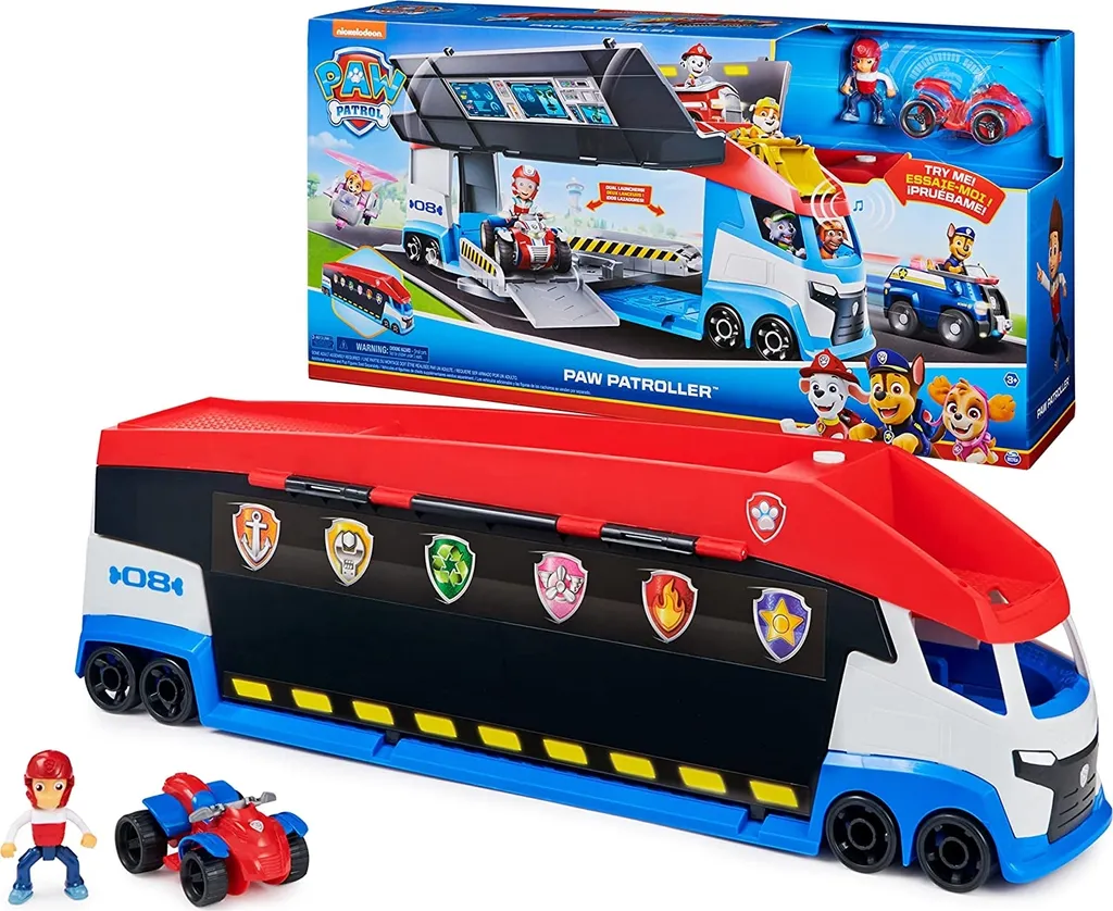 Grand Camion Pat' Patrouilleur avec Figurine Ryder et Véhicule 20035135