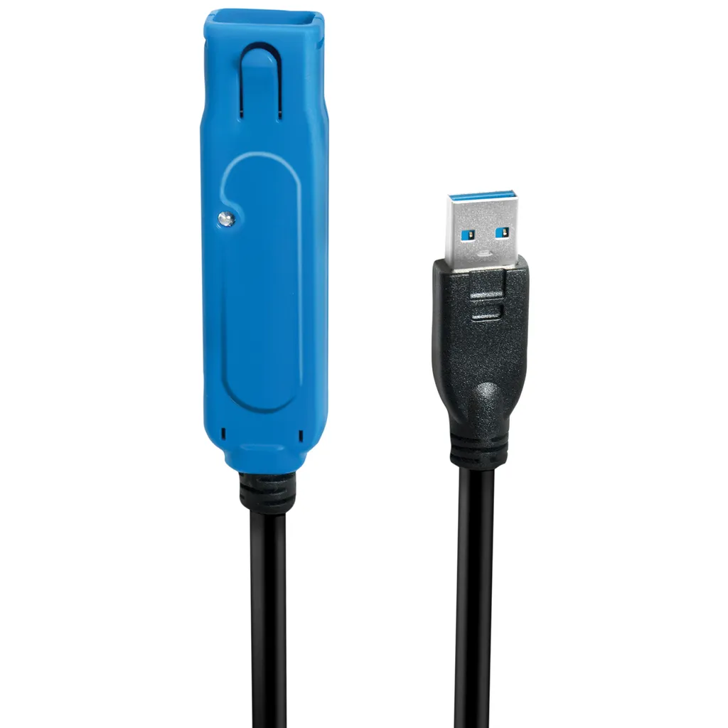 Rallonge USB 3.2 active 10m LogiLink UA0177 pour transfert rapide
