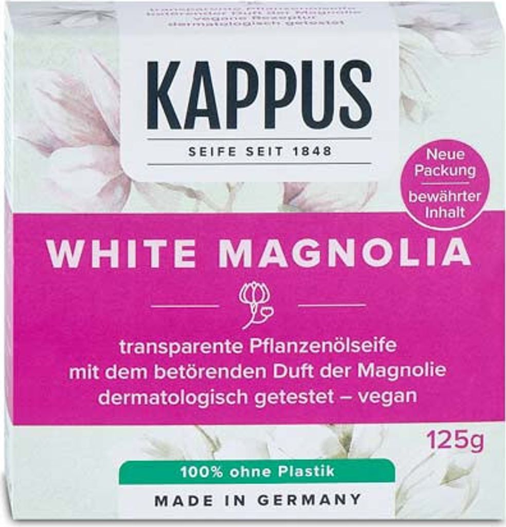 Kappus Seife White Magnolia ( 125g) Produktbild 