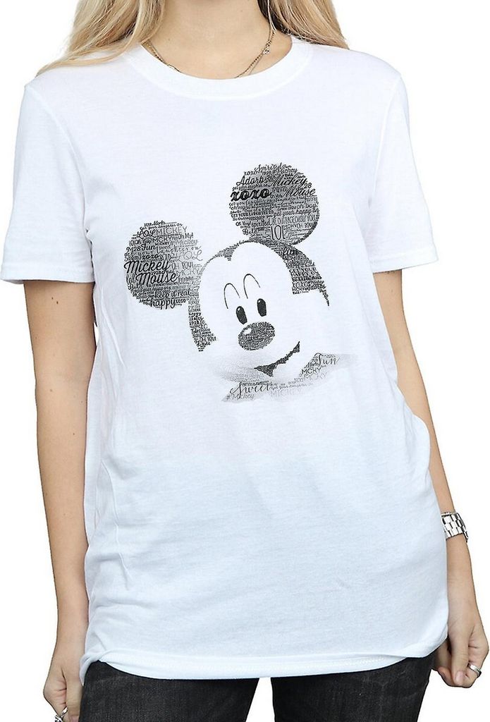 Disney - T-Shirt für Damen BI1411 (XL) (Weiß)