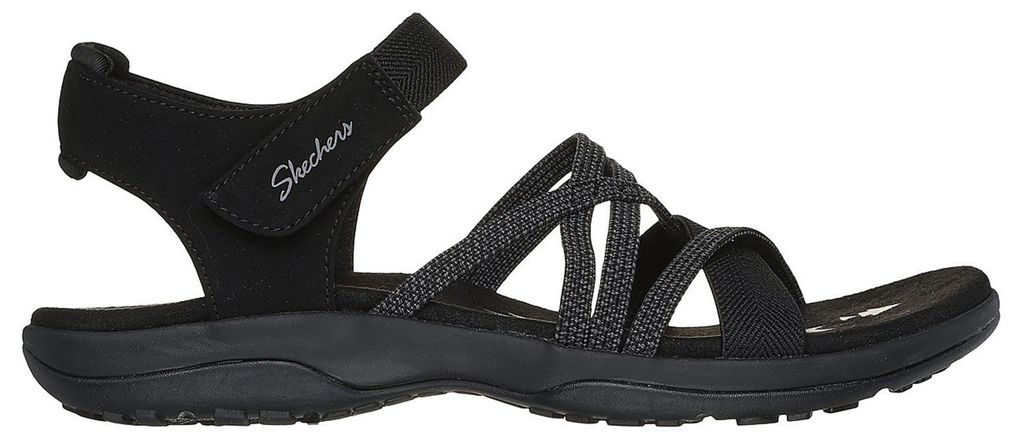 Skechers Reggae Slim Meadow Grazer Schwarz BLK Größe EU 40 Produktbild 