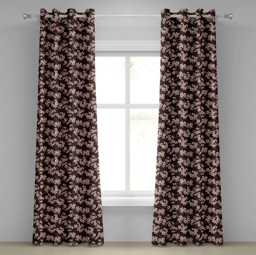 Tenda Cherry Blossom ABAKUHAUS Marrone Caffè | Stile Zen 245cm