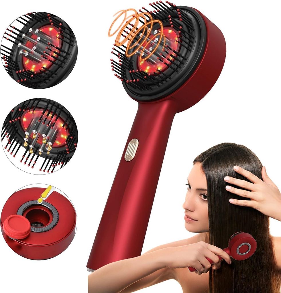 Elektrischer Kopfmassagegeräte, Haarbürste, Kopfhaut Produktbild 