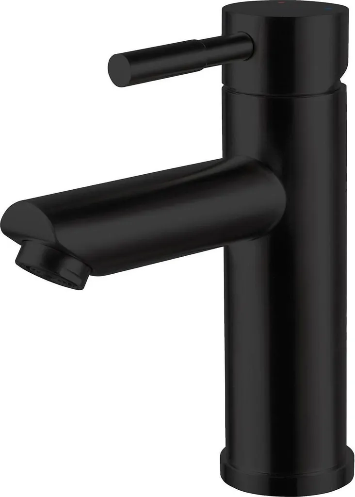 Robinet de salle de bain anti-éclaboussures mitigeur TAP bec bas 17cm