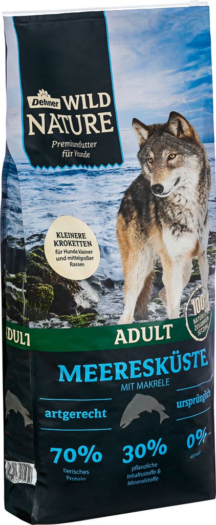 Dehner Wild Nature Hundefutter Meeresküste, Trockenfutter Produktbild