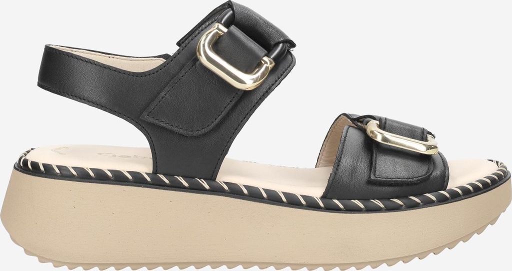 Gabor 4.590.27_6, Sandaletten in Schwarz für Damen, Größe 37