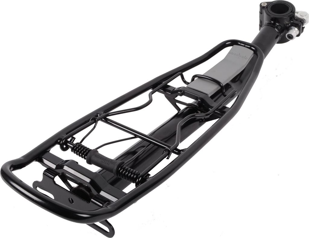 AtranVelo Gep.-Traeger "Active" F. Sattelst. Avs Alu Schwarz schwarz