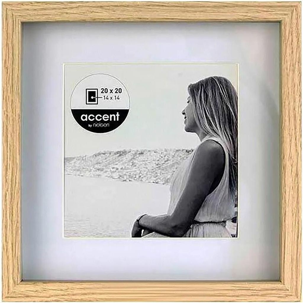 Nielsen Aura eiche         20x20 Holz inkl. Passepartout  Image du produit 