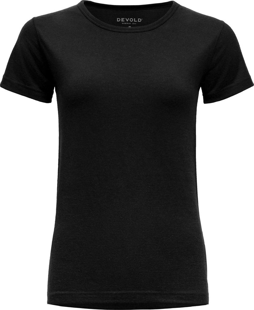 Devold Breeze Plus Merino 200 T-Shirt Wmn Black Black M