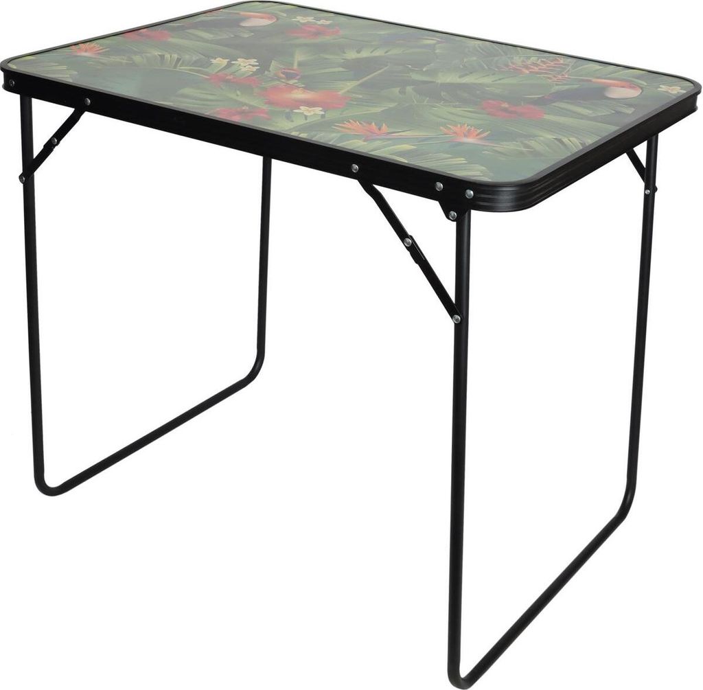 Tourist Tisch 80x60x70cm Blume Produktbild 