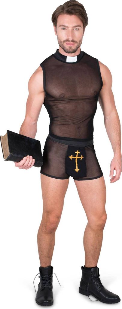 Priester Kostüm für Männer M Produktbild 