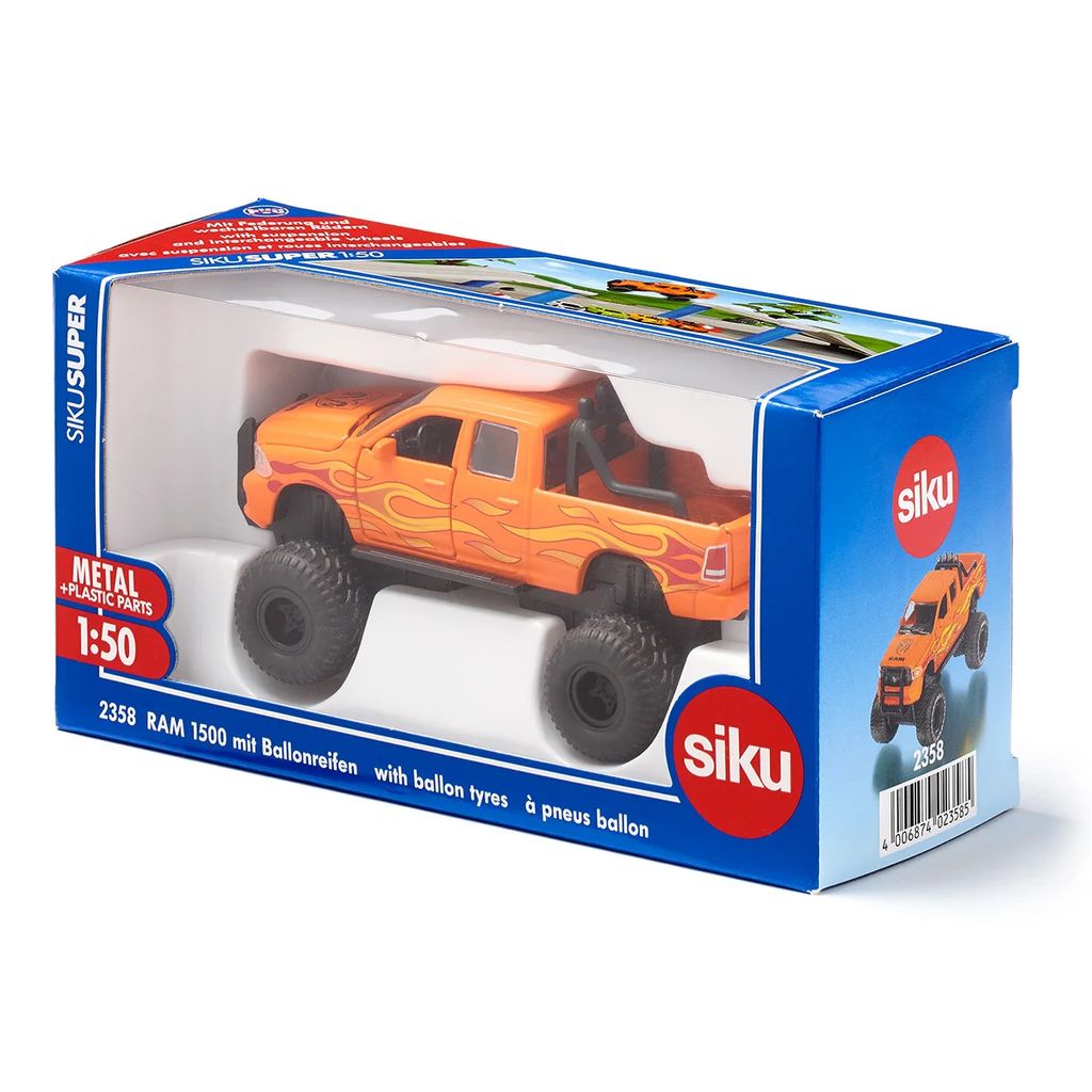 SIKU Super - RAM 1500 se sundavacími pneumatikami, 1:50 Obrázek produktu 2
