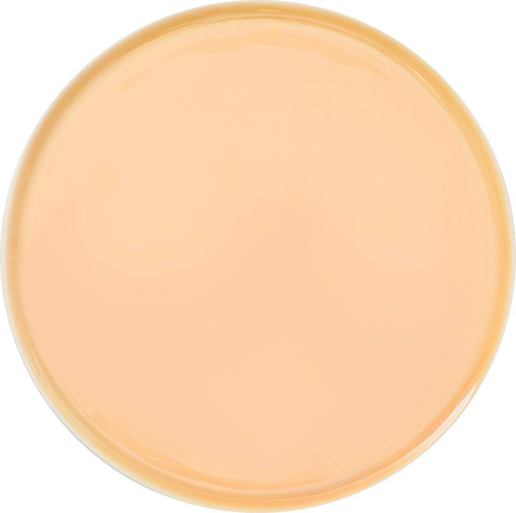 ETER Runder flacher Teller 18 cm, lachsfarben – VERLO
