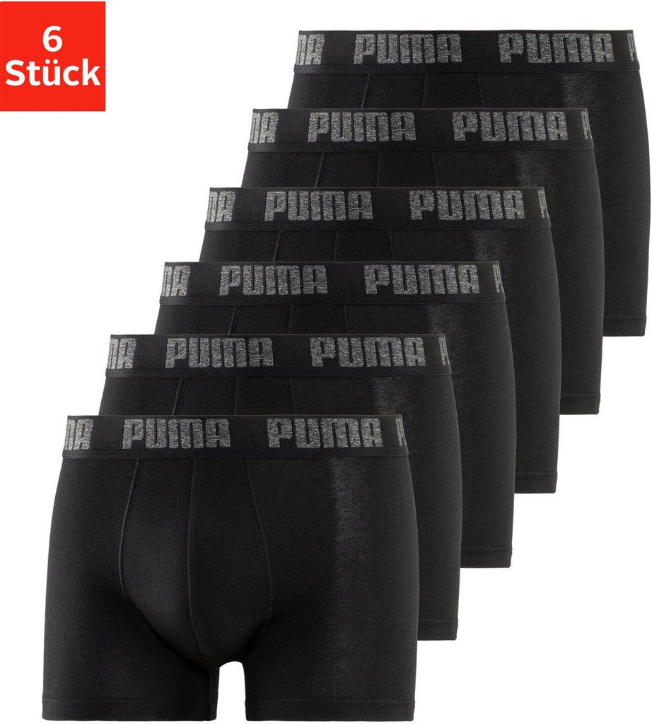 PUMA Herren Boxer Shorts 6er Pack Basic Kaufland