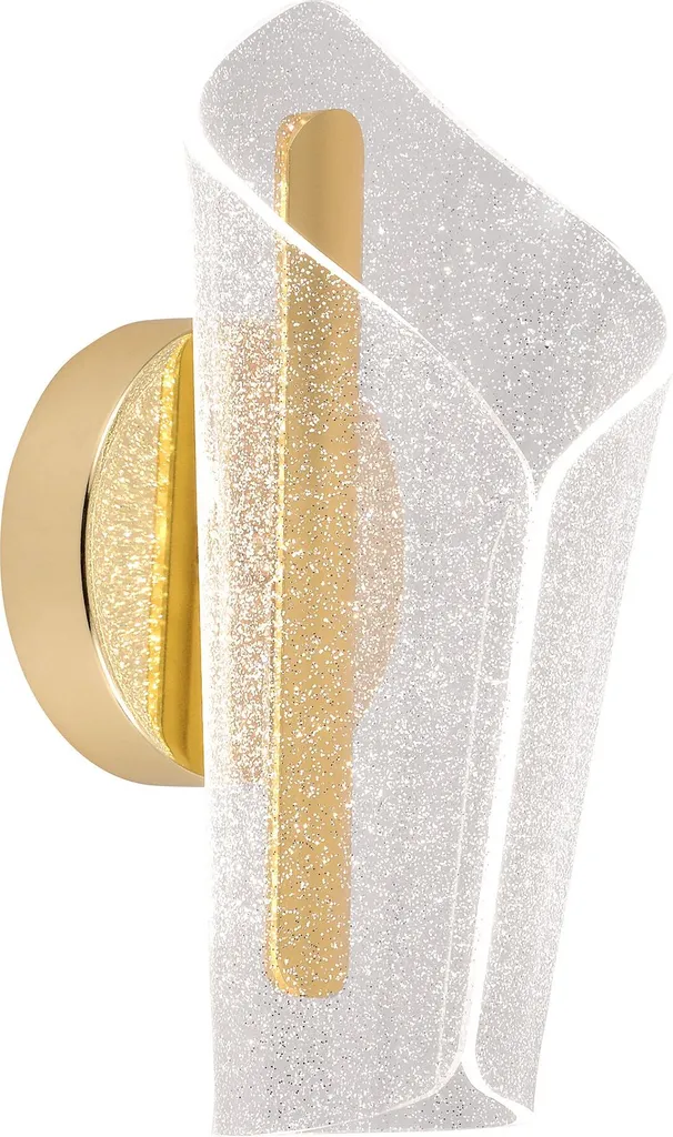 Lampe Murale Design G030-W Gold - Applique Intérieure Dorée Luxe