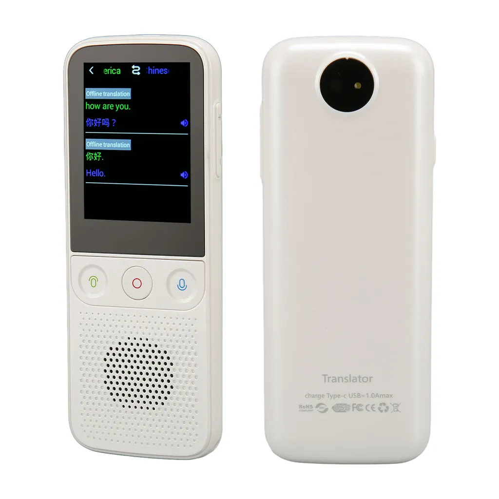 Smart Translator Pro Traduction Vocale Bidirectionnelle WiFi Haute Précision - 6