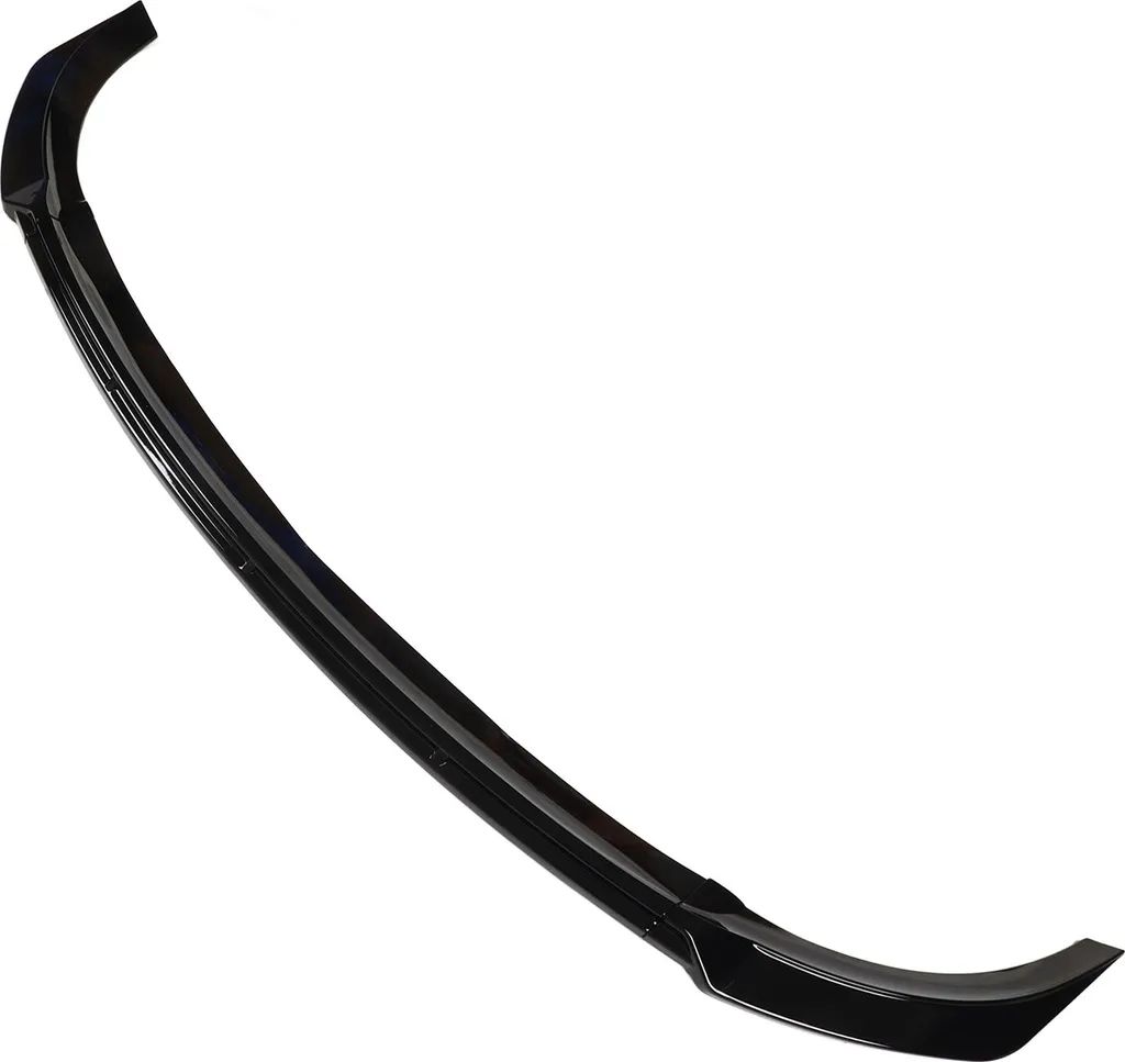 Lame Avant Noir Brillant 3pcs pour Tesla Model Y - Kit Spoiler Spécifique