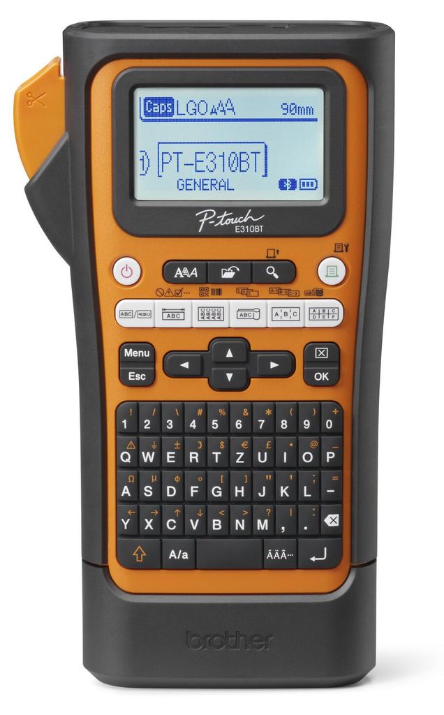 Brother PT-E310BTVP, QWERTY, HSE/TZe, Wärmeübertragung, 180 Produktbild 