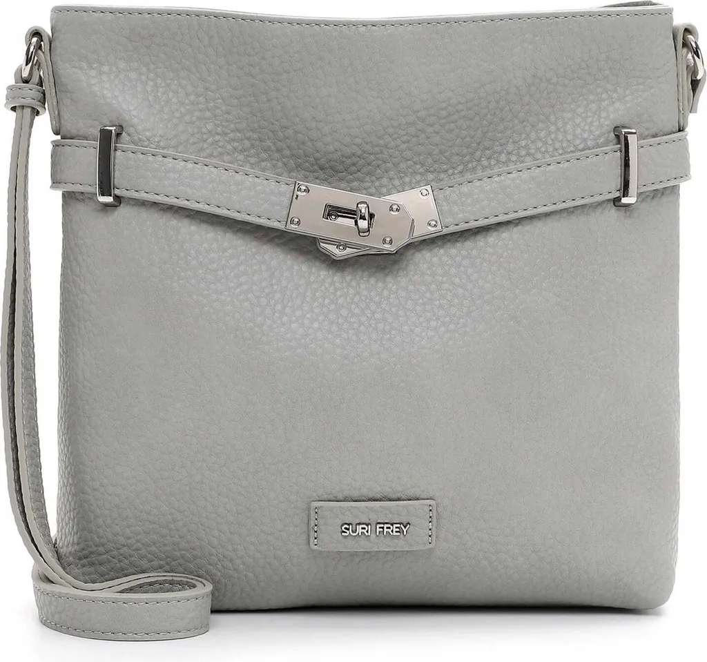 Sac bandoulière SURI FREY Leony gris clair idéal pour sorties et ville