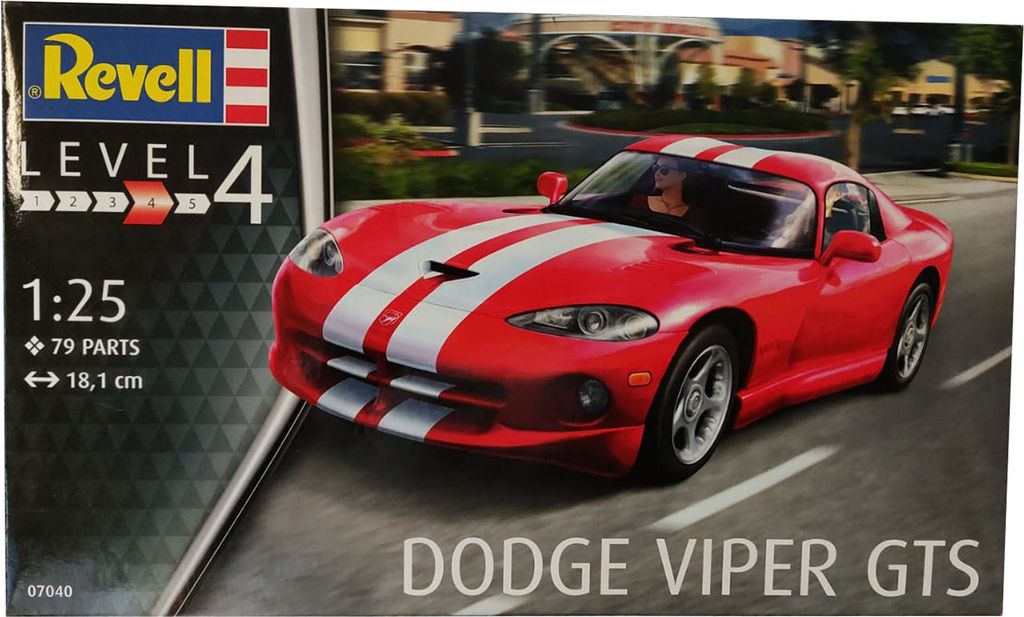 Revell 07040 Dodge Viper GTS model samochodu wyścigowego, Zdjęcie produktu 