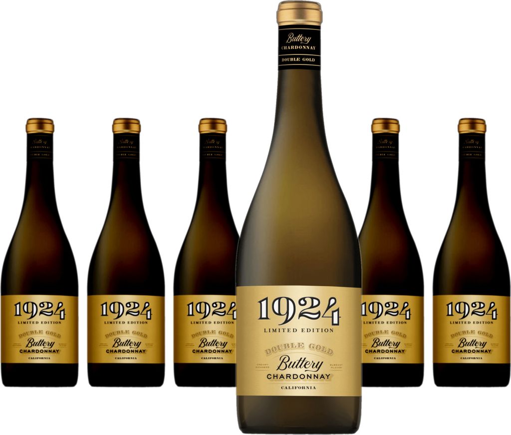 6 x Delicato Family Wines 1924 Double Gold Buttery Produktbild 