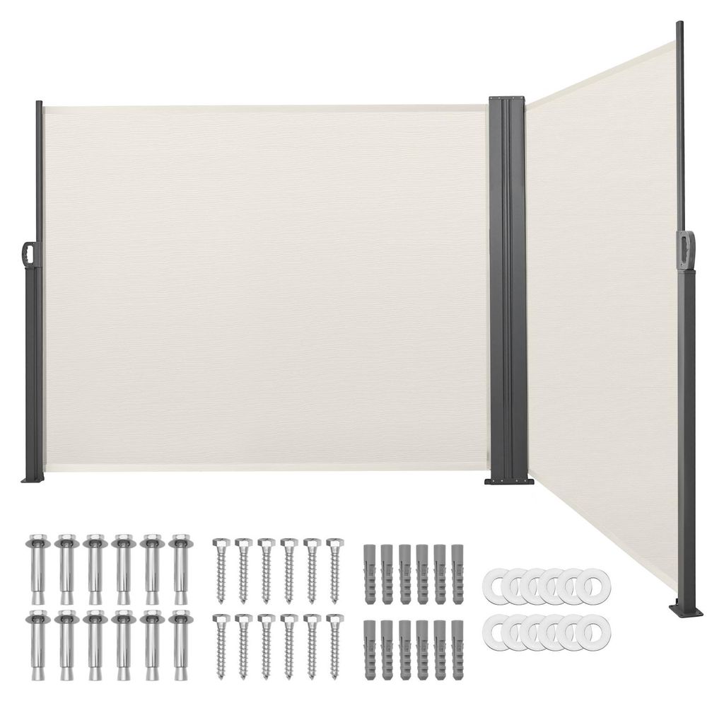 SucceBuy 
Auvent latéral extensible 180 x 600 cm, en tissu Image du produit 