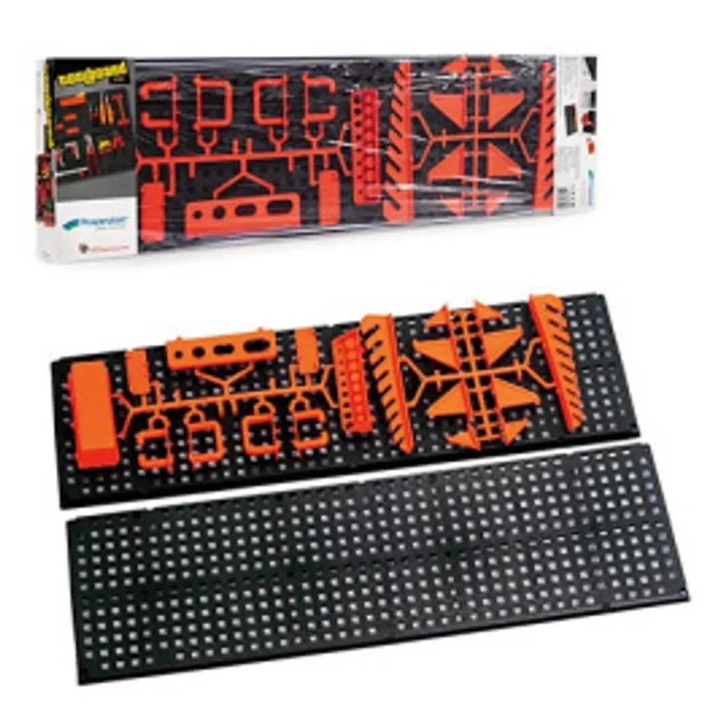 Support outils ORDERLINE NTB1 mural modulable avec crochets robustes - 7