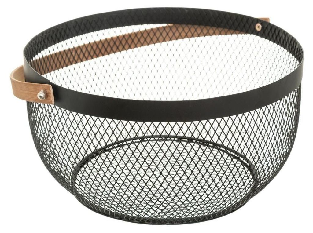 Retro Netzkorb diam.29cm Sammlung 'noir Küche'. Produktbild 