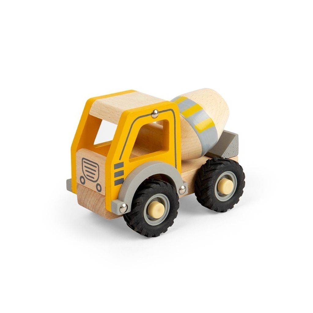 BigJigs Holz Betonmischer Spielzeugauto - nachhaltigesHolz