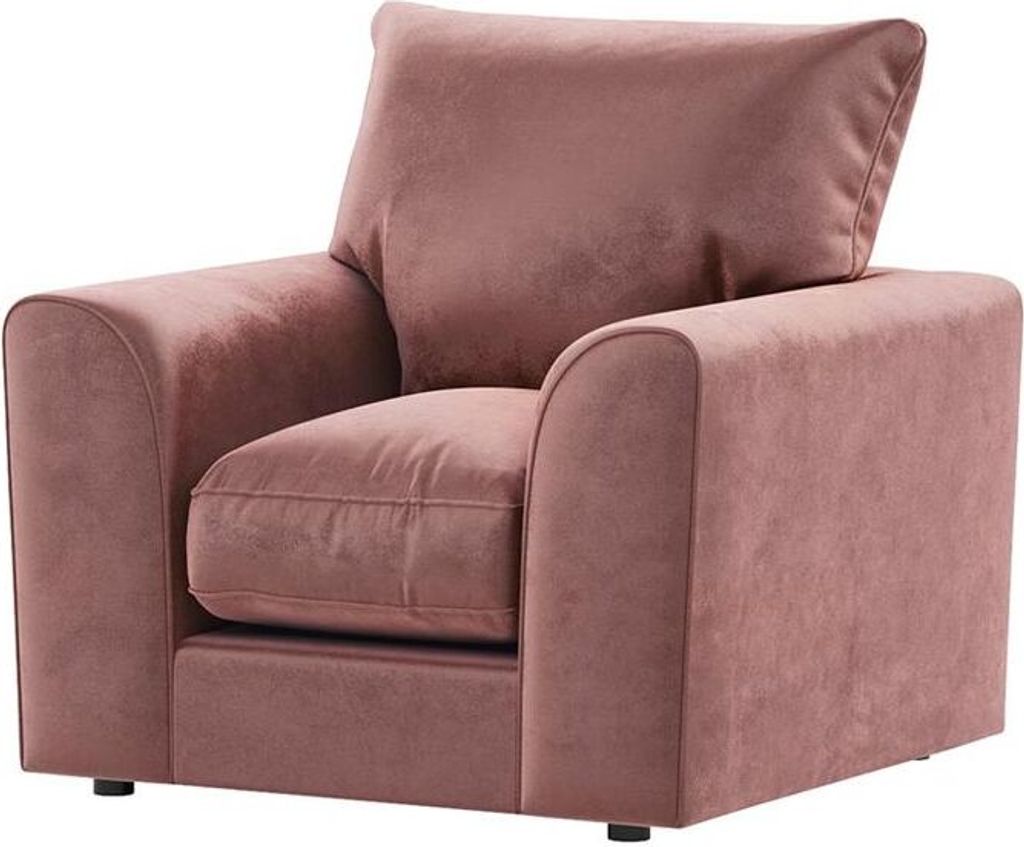 SLF24 - Sessel Dillon Velvet - blassrosa - Kronos 29