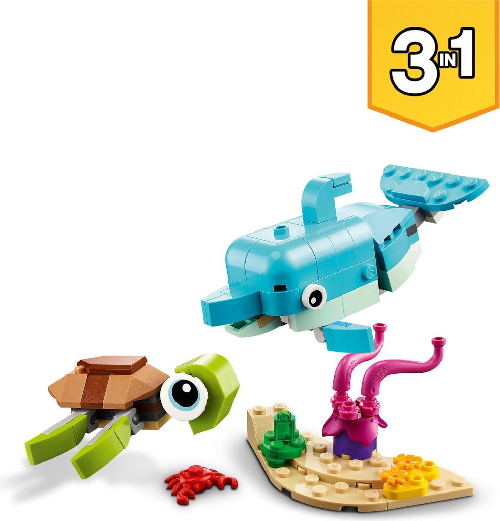 LEGO® Creator 31128 Delfín a želva Obrázek produktu 