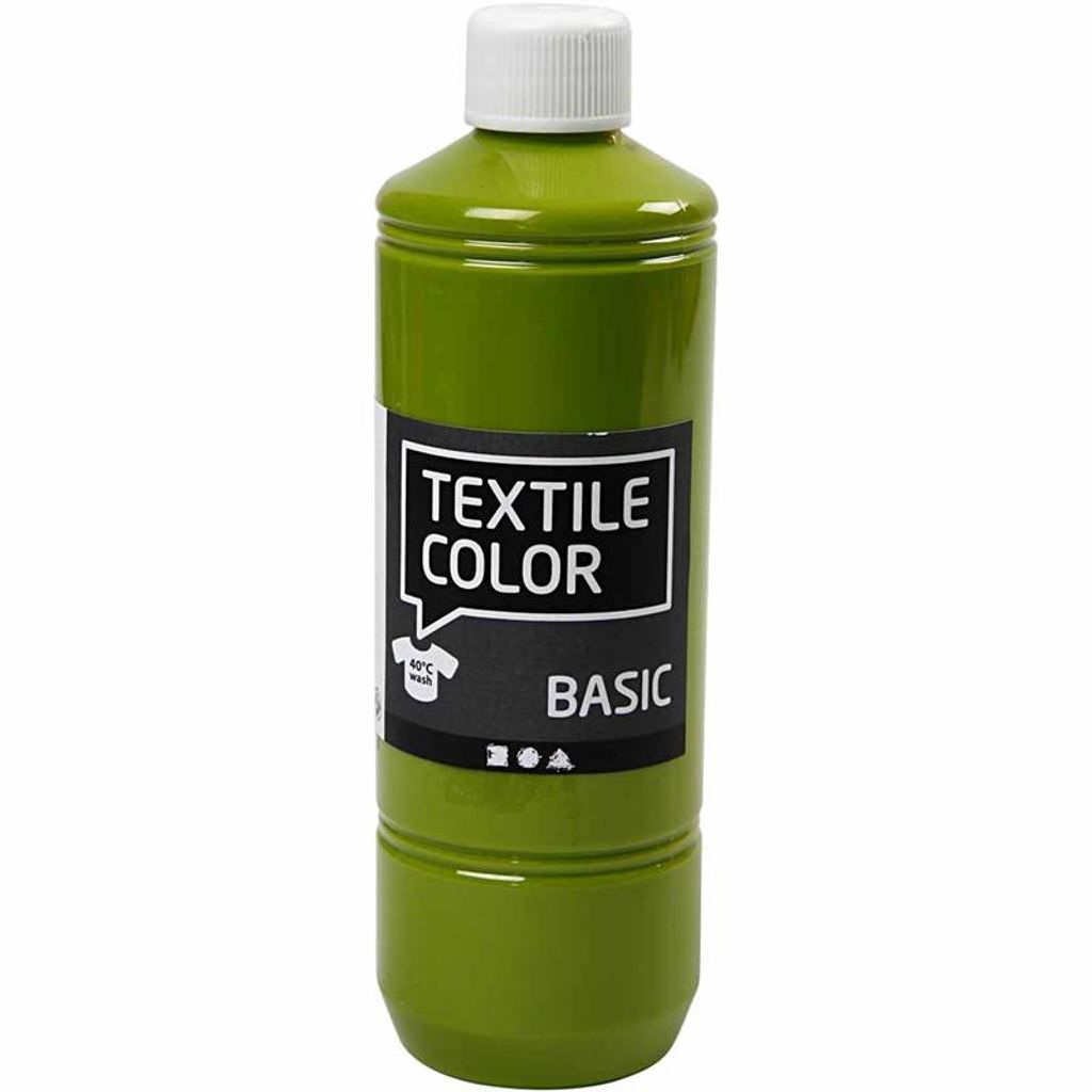 Creativ Company Textile Color, 500 ml, Grün, Waschbar, 1 Produktbild 