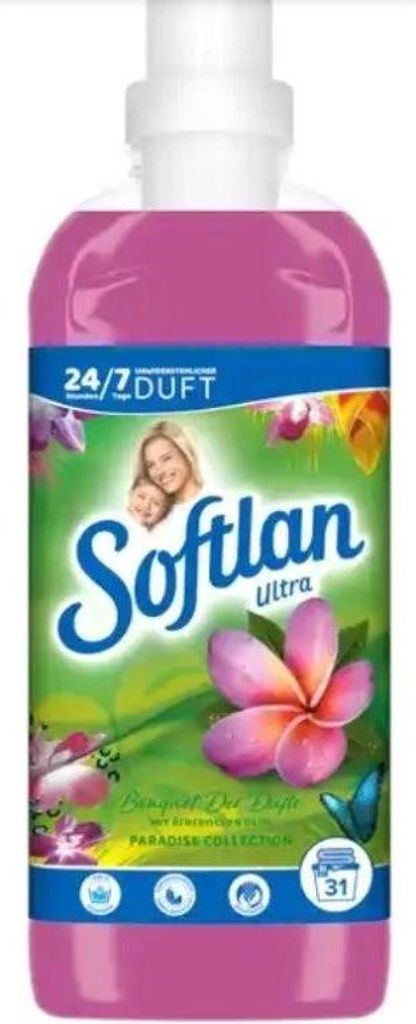 Płyn do płukania tkanin Paradise Collection 650ml - Soflan Zdjęcie produktu 