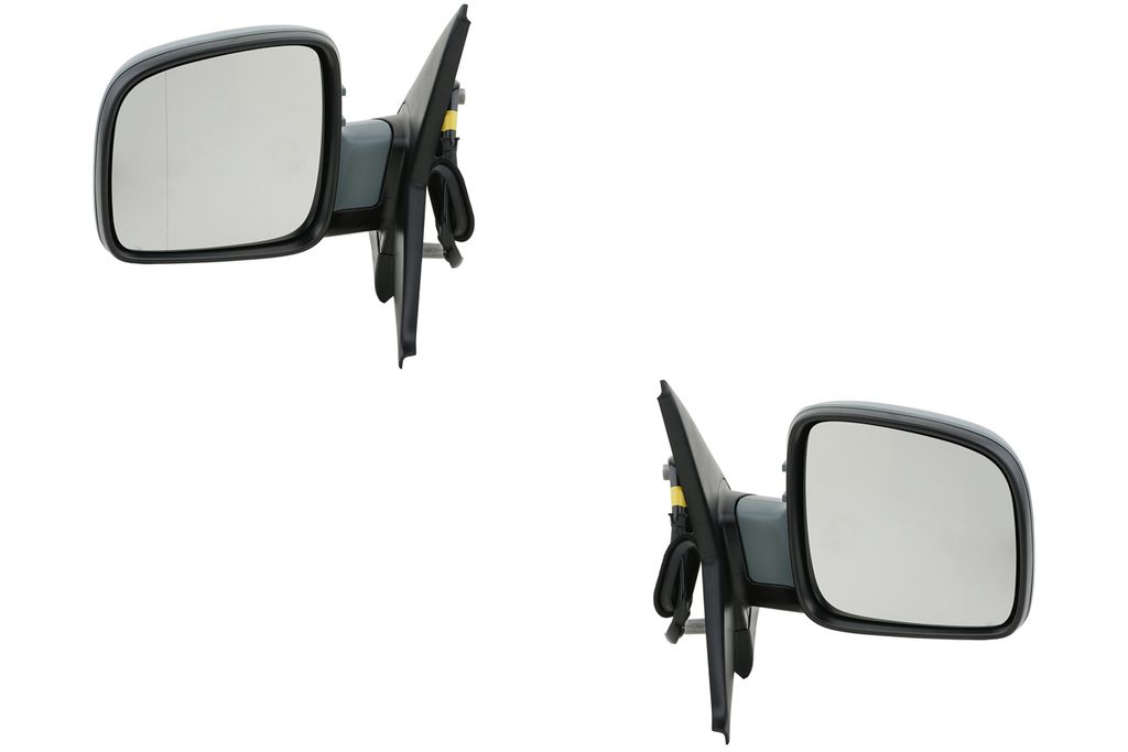 Johns, Außenspiegel Spiegel passend für VW Transporter T5 04/03-10/09 Set LI re. grund. 7H1857507A 7H1857507B9B9 7H1857527GRU 7H1857508A 7H185750...