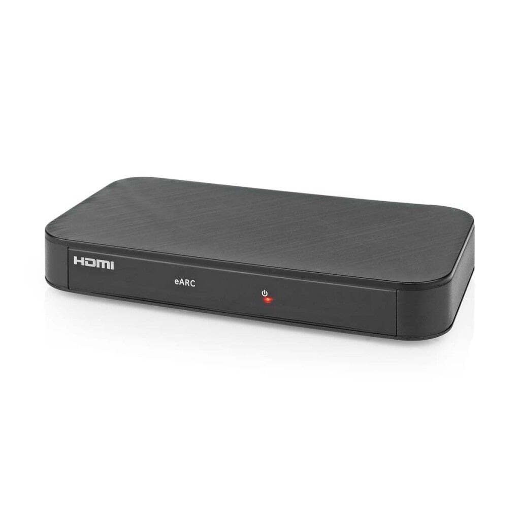 Nedis Digital Audio Converter / 2-Weg / Anschlüsse – Eingang: DC Power / 1x HDMI Eingang / Anschlüsse – Ausgang: 2x HDMI Ausgang / Auto...
