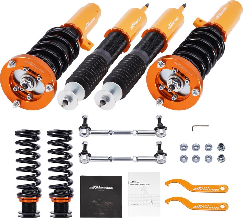 24-stufig Einstellbares Dämpfung Gewindefahrwerk for BMW E92 E93 318i RWD 06-13